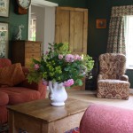 Flowers in the drawing room